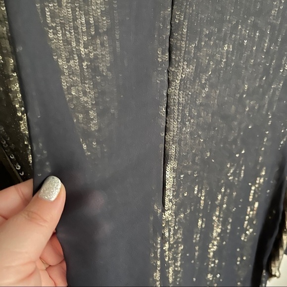 3.1 Phillip Lim Gold Sequin Silk Dress - Picture 7 of 10